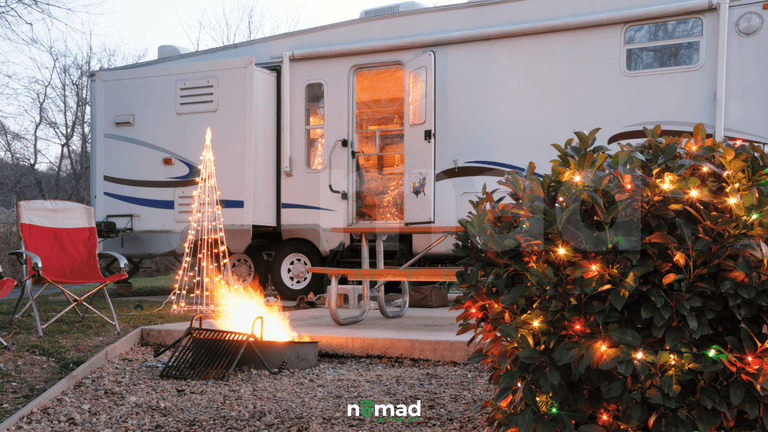 Spending Christmas on the Road? Here are some ideas to make your RV or Mobile Home Festive