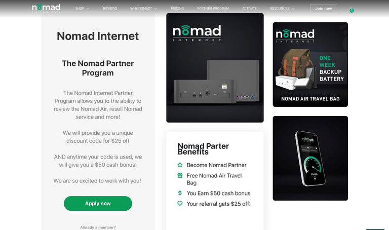 The Nomad Partner Program